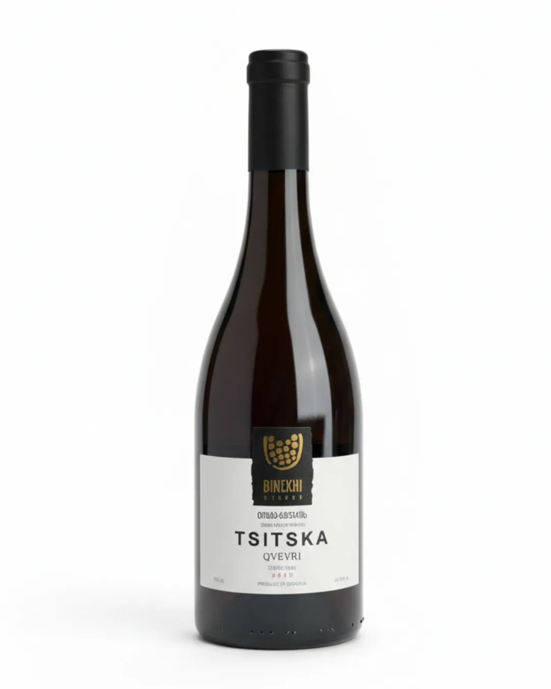 オレンジワイン クヴェヴリ 樽熟成 ツィツカ 2020 ビネヒ