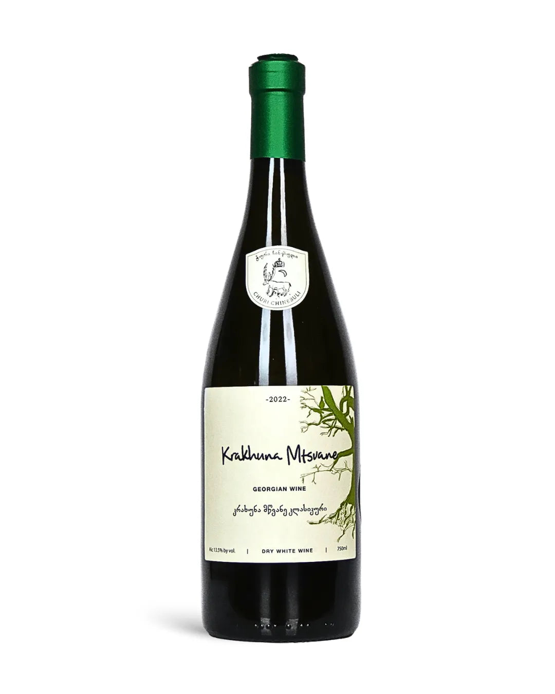 ジョージア 白ワイン 辛口 ムツヴァネ クラフナ 2022 チュリチネブリ