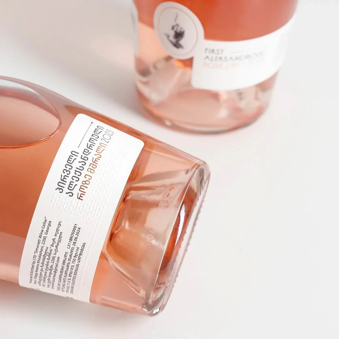 ロゼワイン 辛口 ジョージア カヘティ アレクサンドロウリ 2023 シモネティ