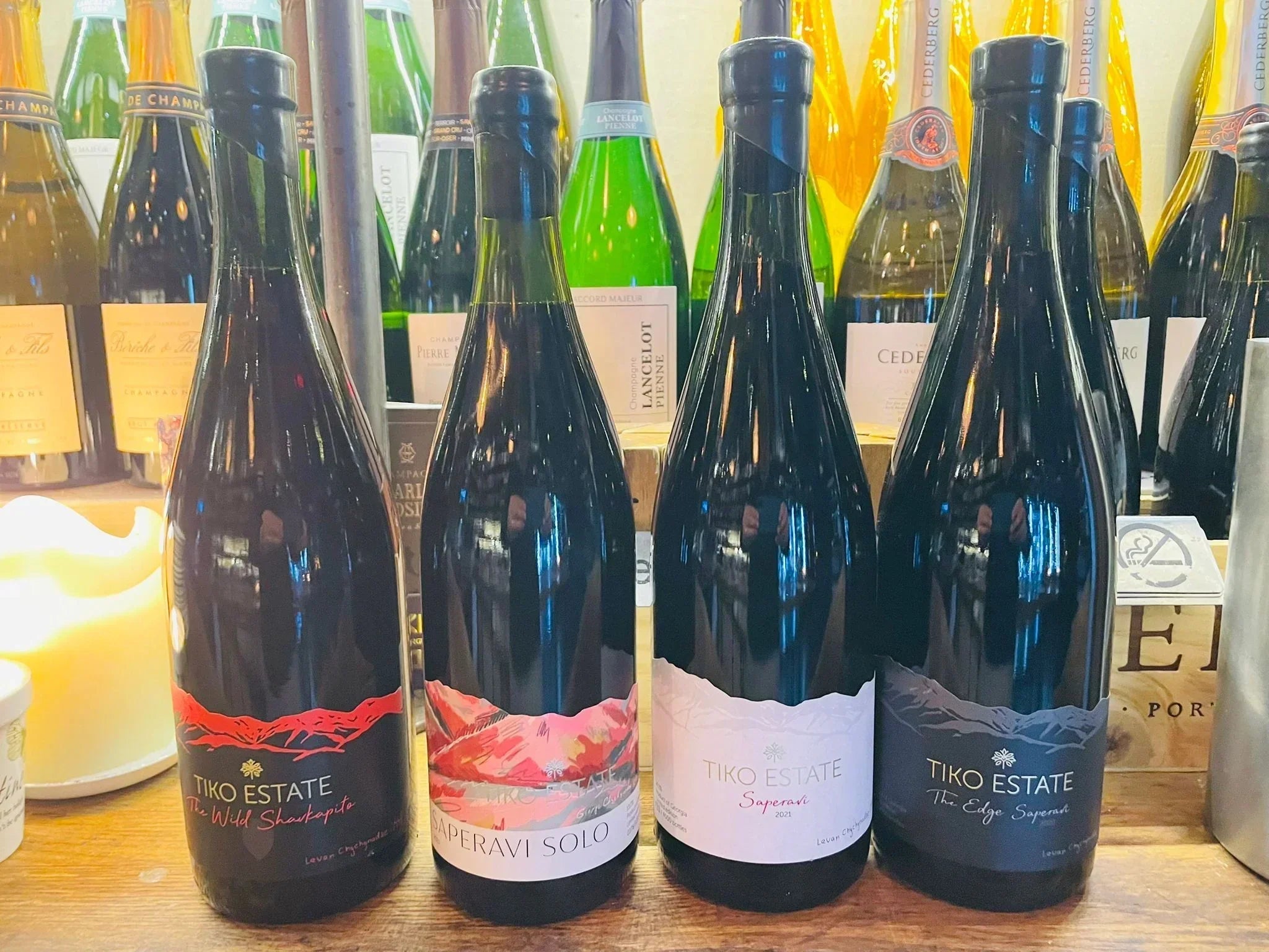 サペラヴィ ジョージア カヘティ 赤ワイン 2023 ティコエステイト